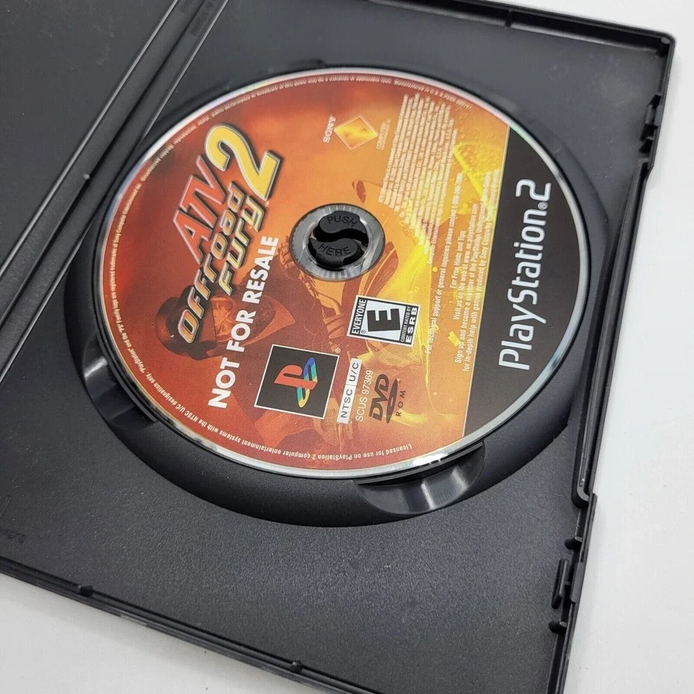 ATV Offroad Fury 2 (Sony PlayStation 2, 2002) PS2 Game &‎ Case Not For Resale